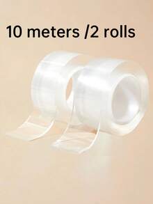 1/4pcs Reusable Washable Nano Double-Sided Adhesive Tape - Multi-Purpose Heavy Duty Glue Suitable For Kitchen, Bathroom And Office - Multicolor - View 7
