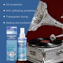 Diamond Painting Sealant Spray, Transparent Handmade Protective Glue To Prevent Diamond Falling Off, Dust-Proof, Glossy Finish For 5D Diamond Painting Supplies, Diamond Painting Sealant Spray, 5D Diamond Painting Glue, Handmade Supplies, Prevent Diamond Falling Off, Transparent Glossy Handmade Sealant, Hobby Accessories, Anti-Yellowing Art Spray - Liquid - View 6