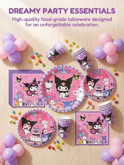 Popular Party Decorative Tableware, Party Small Gifts, Birthday Party Decoration And Setup For Outdoor, Dining, Camping, And Birthday Gatherings - Essential Theme Decorations For Parties!