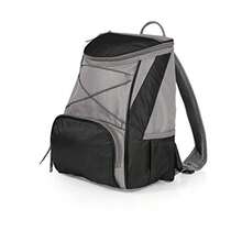 Picnic Time  Unisex-Adult  PTX Backpack Cooler - Negro con detalles grises. - Ver 3