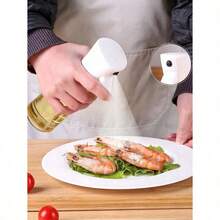 1pc Oil Spray Bottle Kitchen Household Barbecue Olive Oil Cooking Oil Spray Pot Atomization Fat Reduction Oil Spray Artifact Oil Spray Pot  Dispenser Refillable Spritzer Bottle For Outdoor BBQ Cooking  Kitchen Supplies - 查看 12