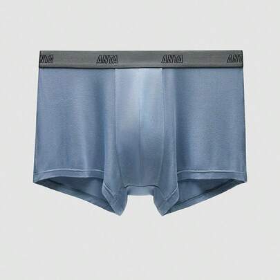  Calzoncillos deportivos de fibra de bambú Anta para hombres, de talle medio, amigables con la piel, elásticos, transpirables, refrescantes y antibacterianos