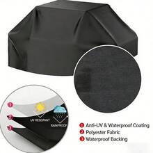 Heavy Duty Waterproof Grill Cover, UV-Resistant And Fade-Proof, All-Weather Protection. Suitable For Charbroil, Nexgrill And Other Brand Grills. Black. - A - View 4