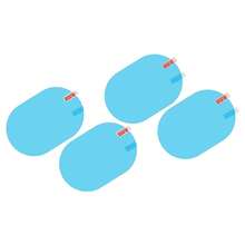Car Rearview Mirror, Left Rearview Mirror Rain Repellent Film - Enhance Safety And Visibility, Allows Driving In Rainy And Foggy Weather, Full Screen Anti-Fog And Anti-Rain Film - A - View 13