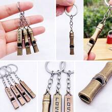 2pcs Whistle Shaped Multifunctional Bottle Opener Keychain, Key Ring Decoration, Car Key Accessory, Backpack Pendant, Wallet Bag Charm, Event Gift, Mini Keychain, Suitable For Key Decoration, Car Key Accessory, Bag Charm, Holiday Gift, Event Gift - Multicolor - View 2