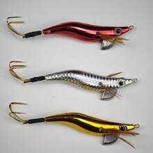 Avlcoaky 3pcs Shrimp Sea Fishing For Freshwater Perch, Universal Lure Lure With Hook - Multicolor - View 8