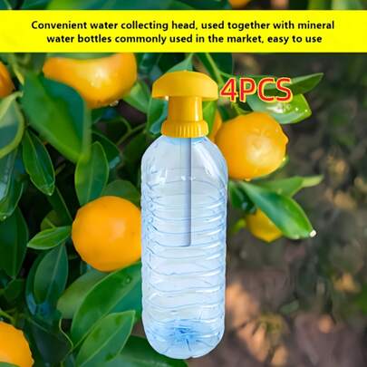 8/4/1pc Yellow Plastic Trap, Designed For Catching Fruit Flies In Orchards, Suitable For Capturing Flying Pests In Vegetable And Fruit Farms, An Essential And User-Friendly Tool For Your Garden