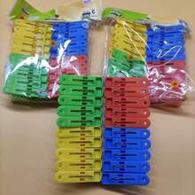10pcs Multi-Functional Plastic Spring Clips (Random Colors), Suitable For Laundry Drying, Sealing Bags, Hanging Photos, Outdoor Camping And Various Other Uses - Multicolor - View 4