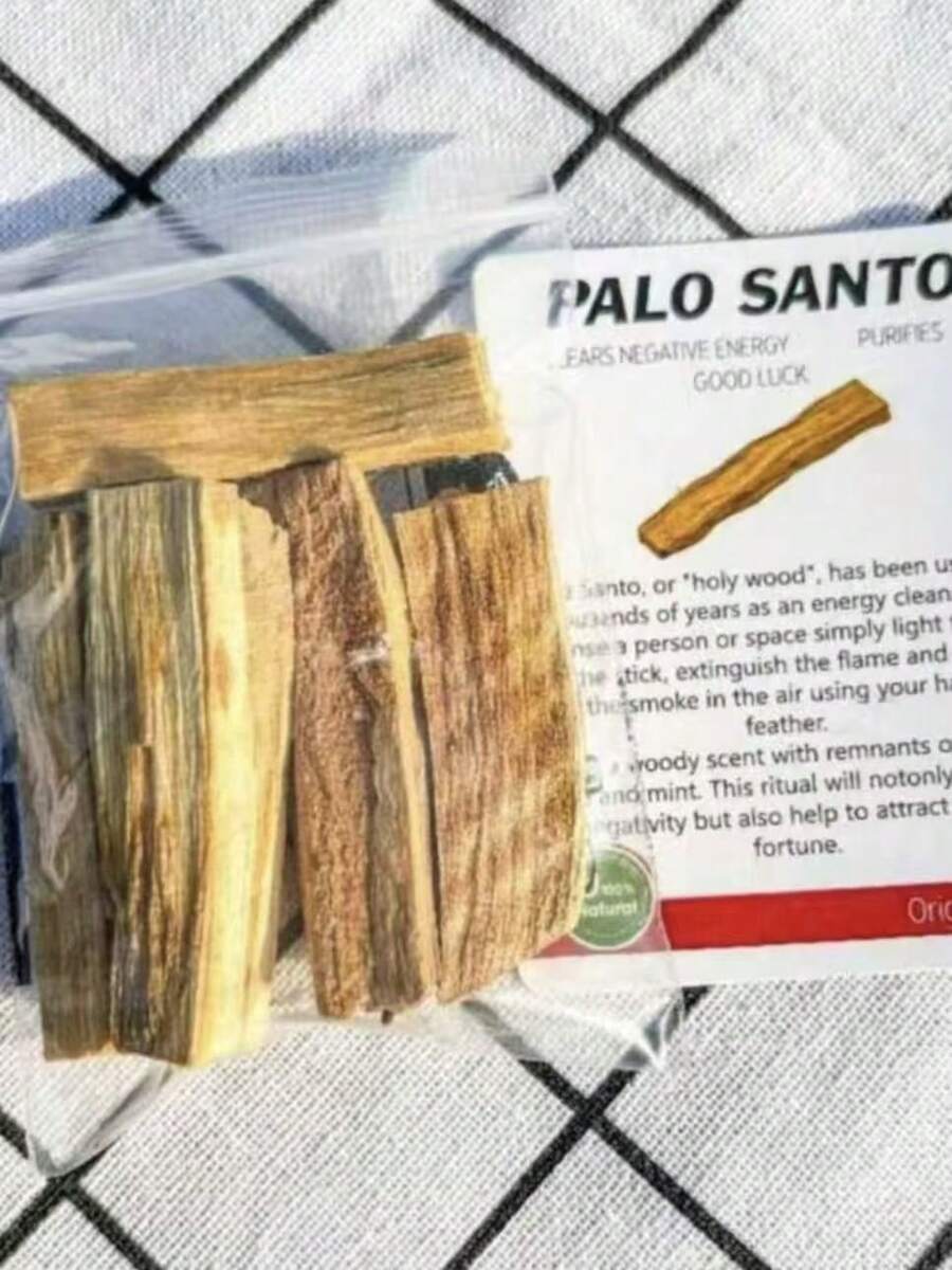 2/3/5/12-Pack Palo Santo Sticks (1.77-1.97 Inches) - Premium Palo Santo Incense Sticks - Natural Aroma For Meditation & Yoga - Home & Office - Seek Relaxation & Energy Cleansing - Your Inner Sanctuary - Short Palindrome - View 1