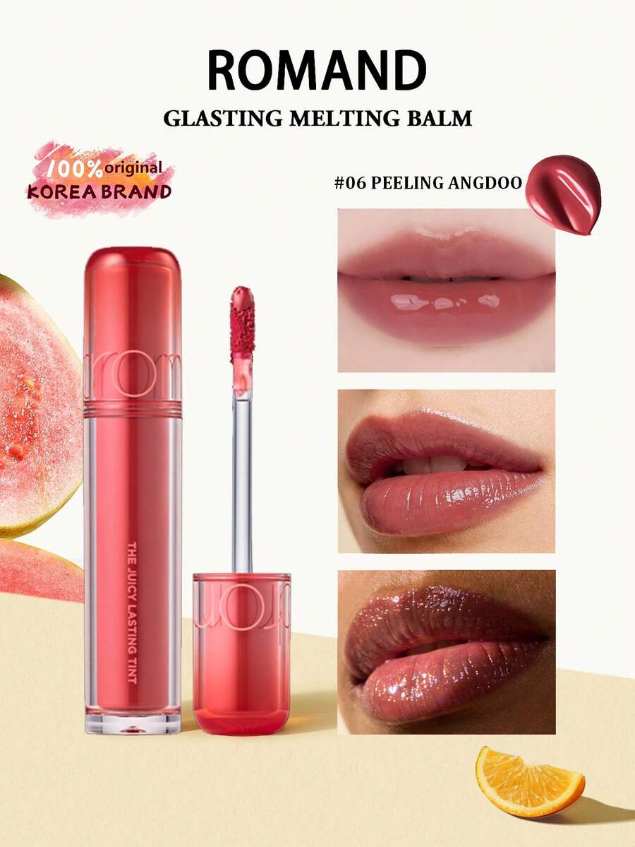 Rom&nd 2.0 Fruit Juice Lip Gloss, 37 Collaboration Edition, Suitable For Daily Makeup, Can Be Given As Gift To Girlfriend - 06 - View 1