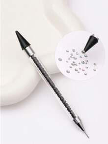 Crystal Handle Rhinestone Picker Tool, Double-Ended Dotting Pen, Suitable For Nail Art And Jewelry Setting - Multicolor - View 13