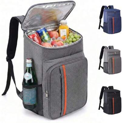 Hielera Portátil Mochila Térmica, Gran Capacidad Impermeable y a Prueba de Fugas, Bolsa Térmica para Alimentos y Bebidas, Ideal para Playa, Almuerzo, Picnics, Senderismo y Camping,43457882