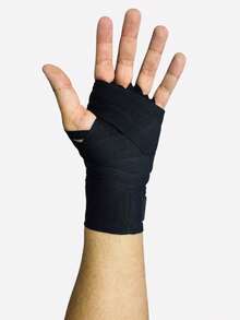 Hand Wraps, Forearm Guards - Negro - Ver 2