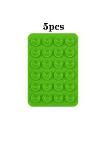 1个/5个装手机硅胶吸盘，带24个方形吸盘，双面硅胶吸盘手机支架，适用于手机壳、自拍、视频等多种场景。 - 彩色 - 查看 13