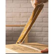 OFITURIA 透明包装胶带，适用于纸箱包装和搬运 - 安全密封，包装（48mm x 60m - 透明，3 卷） - 圓形 - 查看 7