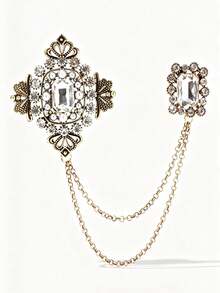 1 chiếc ghim cài áo tua rua dành cho nữ - Ghim cài cổ áo sơ mi/áo khoác bằng dây ngọc trai cổ điển, có thể cá nhân hóa - Món quà hoàn hảo - Nhiều màu - Xem 7