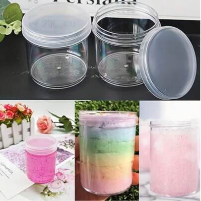Bộ 6 hộp nhựa trong suốt 120ml, hũ miệng rộng rỗng dùng để đựng thực phẩm khô, các loại hạt, kẹo, gia vị và mật ong, chai nhỏ tái sử dụng để đựng hạt cườm, kem dưỡng da và đồ dùng DIY, hộp đựng thực phẩm nhẹ giúp sắp xếp nhà bếp và gia đình gọn gàng, tuyệt vời cho ngày Quốc khánh, phòng tắm, massage da đầu, tựu trường, du lịch và cuộc sống hàng ngày, quà tặng ngày lễ cho gia đình và bạn bè.