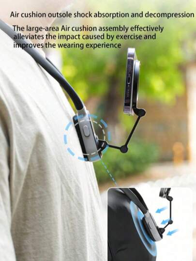 1pc Magnetic Neck Hanging Mobile Phone Holder, Outdoor Sports Phone Holder, Walther Shooting Phone Holder