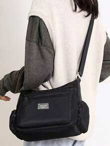 女士斜挎包 - 时尚多层休闲女包，配有单肩带。 - 彩色 - 查看 8