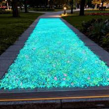 1 Pc 5000 Glow Stones, Colorful Glow-In-The-Dark Decorative Stones, Multiple Colors Available, Outdoor Glow Rocks For Landscape Design, DIY Outdoor Decoration Stones For Gardens, Backyards, Balconies, Lawns, Sidewalks, Pathways, Fish Tanks And Flower Pots, Party Holiday Decorative Stones, Waterproof Glow Stones For Garden Landscape, Durable Glow-In-The-Dark Rocks For Home Outdoor Decor, Festive Decor Stones For Parties - Color - View 4