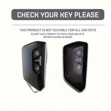 时尚TPU汽车钥匙套，适用于ID.4、高尔夫8 MK8 GTI、ID.3、西雅特Leon MK4、捷达MK8、ID-4、明锐A8、帕萨特A8、西雅特Leon FR、Cupra - A - 查看 8