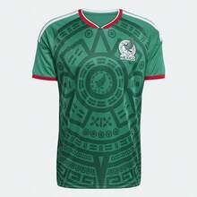2026 Season Mexico Home Jersey, Short-Sleeved Football Jersey, Fan Style. - 綠色 - 查看 1