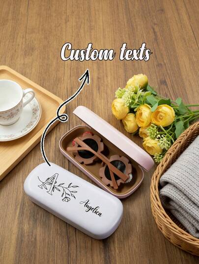 Hộp đựng kính có thể tùy chỉnh tên, Hộp đựng kính cứng in ảnh cá nhân, Hộp đựng kính thời trang cá nhân hóa, Hộp đựng kính, Hộp đựng kính cứng in ảnh đôi có thể tùy chỉnh, Hộp đựng kính, Thiết kế tối giản, Di động, Quà tặng sinh nhật, Quà tặng ngày Valentine, Quà kỷ niệm, Đa chức năng, Thời trang, Du lịch, Ngày của Mẹ, Quà tặng cặp đôi