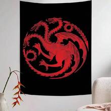 Game Of T-Thrones-S Tapestry For Living Room Home Dorm Decor Japanese Tapestry(9).Jpg - White - View 1