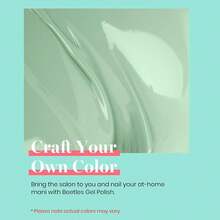 Beetles White Gel Nail Polish -1PC 15ml White Spring Colors Gel Polish - Eucalyptus - View 6