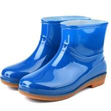 Women's Fashion Non-Slip Rain Boots, Short Stylish Waterproof Shoes With Rubber Soles, Adult Waterproof Shoes,Shoe Rack,Storage Saver,Outdoor,Garden,Travel Essential,Portable,Beach Essential,Graduation Season,Commencement,Graduation Ceremony,Graduation Gift,Graduation Present,Graduation Gift,Graduation Present,Congrats Grad,Congratulations Graduate,Valedictorian,Finish School,Graduation Party,Rain Boots / Rubber Boots / Waterproof Boots / Boot Covers / Shoe Covers Waterproof / Rain Shoe Covers / Wellies / Botas De Agua / Galochas / Outdoor / Garden - Regular - View 15
