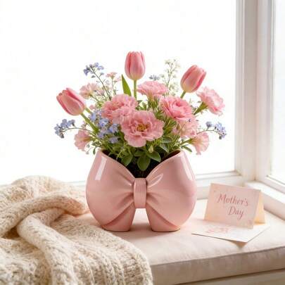 向日葵硅胶模具 - 可重复使用的蜡烛加热器和树脂工艺套装 - 化妆刷架、笔筒和DIY家居装饰（明快花卉图案）