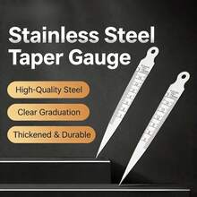 1pc High Precision 0-15mm Diameter Taper Gauge Feeler Gauge - Multicolor - View 3