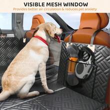 Ultimate Protection Dog Car Seat Cover For SUV Trucks - Comfortable Hard Bottom Extender Supports Up To 400lbs - Premium Pet Hammock For Rear Seats - Car/SUV/Small Truck - View 4