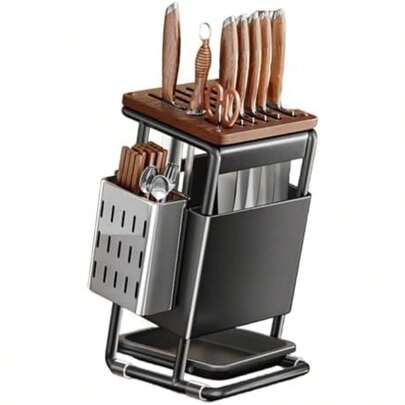 Knife Block, Knife Holder & Roll Bag