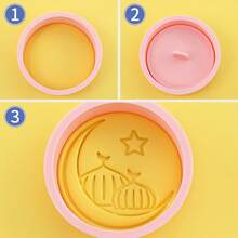 10 Pcs Eid Mubarak Cookie Cutters Set 3D Sheep, Star, Moon, Lanterns Shape Baking Tools For Fondant, Cheese And Pastries - Multicolor - View 7