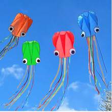 户外春季郊游无骨章鱼风筝 - 4米/16.4英尺 - 查看 1