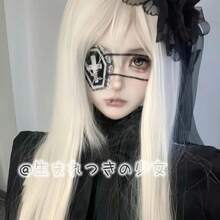 二次元（にじげん） アイマスク つぼみ系 サブカルチャー アニメコス - ブラック - チェックする 4