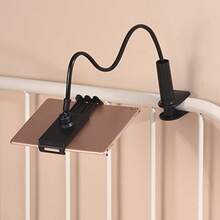 Giá đỡ điện thoại và máy tính bảng xoay 360° đa năng - Giá đỡ cổ ngỗng linh hoạt với kẹp kép và đế xoắn ốc, thiết kế chống trượt, phù hợp với điện thoại thông minh, máy tính bảng và máy đọc sách điện tử từ 4-12 inch - Tương thích với iPhone, sử dụng tại nhà và văn phòng. - Giá đỡ điện thoại và máy tính bảng - Xem 8