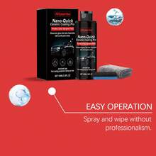 纳米陶瓷涂层套装，汽车表面涂层保护，抛光翻新增亮，日常汽车护理，家用必备汽车用品（新旧型号随机发货） - 液體 - 查看 6