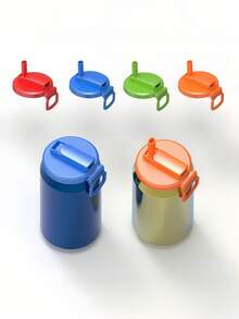 1 nắp đậy lon nước ngọt tái sử dụng kèm ống hút dẻo. Chống côn trùng, chống thấm nước, giữ cho đồ uống luôn tươi ngon, phù hợp với các loại đồ uống thông thường như bia, nước ép, soda, v.v. Giúp đảm bảo vệ sinh cho đồ uống. - Nhiều màu - Xem 3