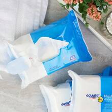 Flushable Wet Wipes Fresh Scent 144 Count 3 Pack Compare To Cottonelle - 1 - View 5