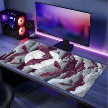 YUFZX 哥特蝙蝠月夜 XXL 加长游戏鼠标垫，大号桌面垫，防滑橡胶底座，锁边缝制，可水洗，适用于游戏、家庭办公环境，是游戏玩家和哥特美学爱好者的理想礼物。 - 查看 10