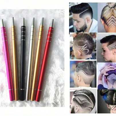 1支神奇造型笔，精密钢刀头，可用于修眉和剪发