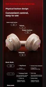 Lenovo EH140 Pro Wireless Gaming Headset Ultra Low Latency 3D Spatial Audio Noise Cancelling Mic For PC PS5 Mobile - View 10