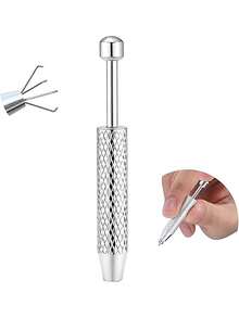 1PC Piercing Taper Ball Grabber Tool For Changing Jewelry - 14G 16G 18G 20G Stainless Steel Flat Back Earrings Applicator Tool - A - View 8