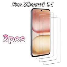 3pcs/Pack, Screen Protector, Compatible With Xiaomi 13/13T/13T Pro/14/14T/14T Pro/15/15T/15T Pro/17/17 Pro/17 Promax/17 Ultra, High Definition Transparent Screen Protector, Anti-Scratch Anti-Drop Fashionable Tempered Glass Screen Protector, Tempered Glass Screen Protector, Tough 9H+, Compatible Screen Protector, Anti-Shatter Durable, Easy To Install, Bubble-Free, Essential For Screen Protection, Suitable For Daily, Office, Home And Other Occasions, Waterproof, Shockproof, Anti-Drop, Anti-Scratch, Full Coverage - Clear - View 5