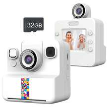 Digital Camera Resolution 1080P The Image Quality Is 48M, Multi-Functionlnstant Print Camera And The Camera Contains A Roll Of Printing Paper It Is Enlarged 8X And Can Flip The Lens 180 ° The Perfect Christmas Birthday Gift - Multicolor - View 17
