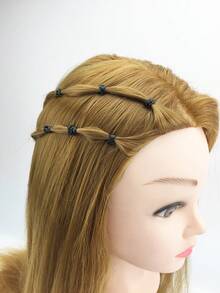 500pcs New Disposable Hair Ties, Hair Elastics, Hair Bands, Hair Accessories - Multicolor - View 10