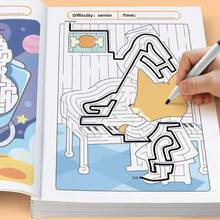 Sách bài tập mê cung sáng tạo (1 cuốn), được thiết kế để cải thiện khả năng tư duy và sự tập trung của học sinh thông qua các trò chơi giải đố, phát triển trí tuệ. - Nhiều màu - Xem 3