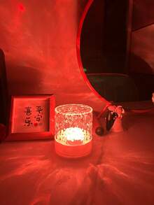 1 buah Lampu Proyektor LED Gelombang Cahaya Utara, 16 Warna, Kontrol Sentuh/Remote, Pencahayaan Ambient LED Bertenaga USB, Cocok Untuk Kamar Tidur, Dekorasi Langit-langit, Home Theater, Berkemah, Pernikahan, Pesta Liburan, Hadiah Natal - MultiWarna - View 3